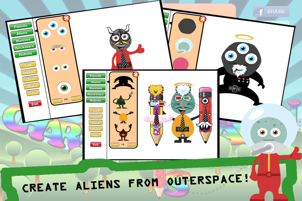 Character Creations - Educational App